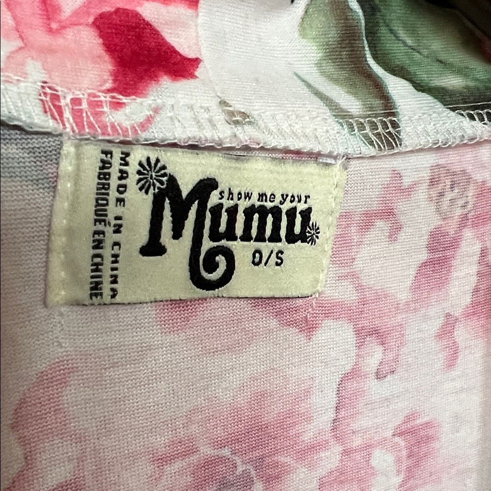 Show Me Your MuMu Brie Robe Floral Robe Roses Kimono MISSING BELT OS - Picture 3 of 6